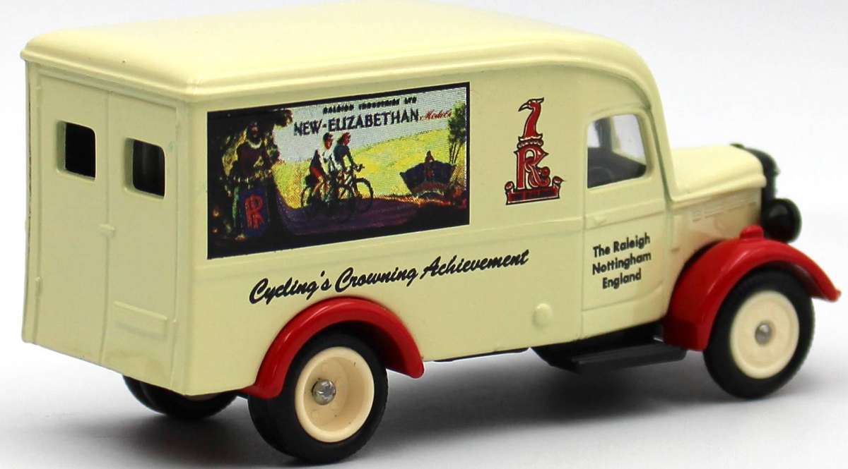 LLEDO DIECAST - SCARCE 5-PIECE RALEIGH BICYCLES SET WITH LIMITED EDITION PRINT - RA1005