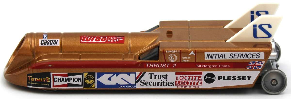 LLEDO DIECAST - KELLOGGS LANDSPEED RECORD LEGENDS SET WITH CHARTS - PM109 TO PM112