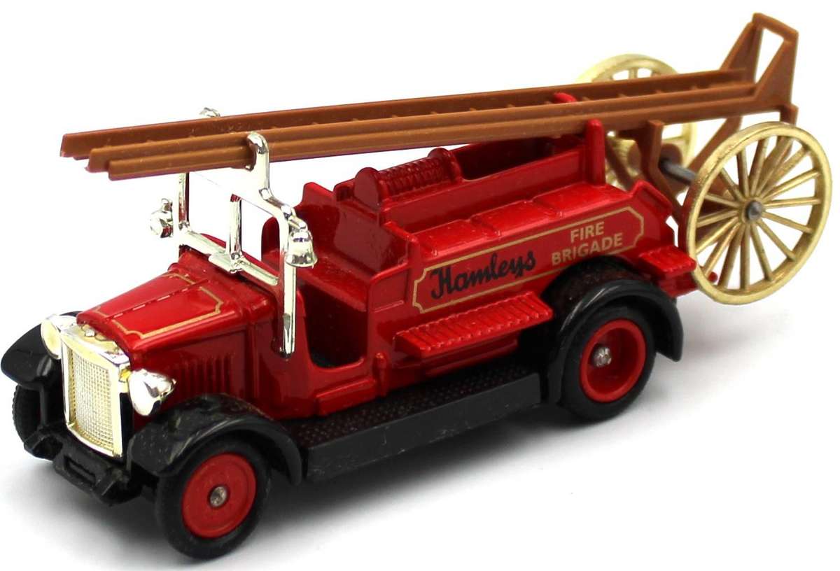 LLEDO DIECAST - 2X LONDON HAMLEY'S SETS - HA1002 & HA2002 - BUSES, FIRE ENGINE, AUSTIN TAXI