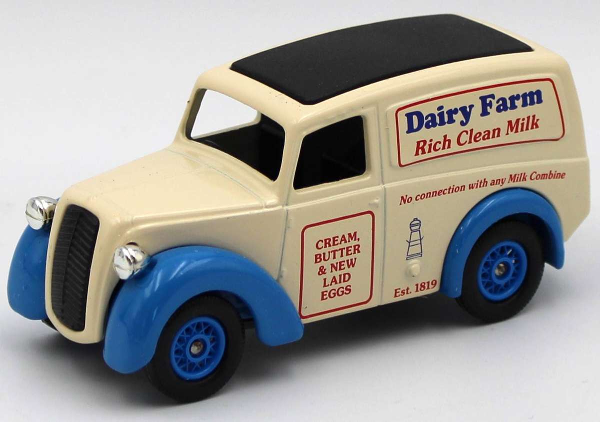 LLEDO DIECAST - 3X 3-PIECE "DAIRY FARM" DAYS GONE SETS - 9X VEHICLES
