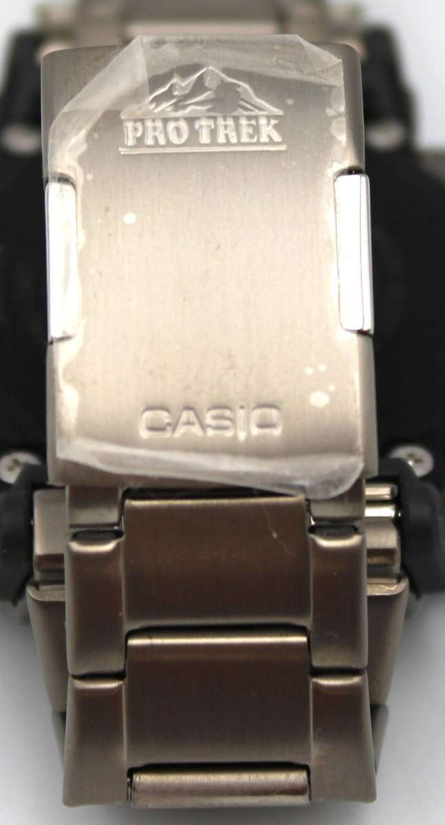 CASIO PRO TREK TITANIUM TOUGH SOLAR PRG-340T-7CR WATCH - AS NEW!