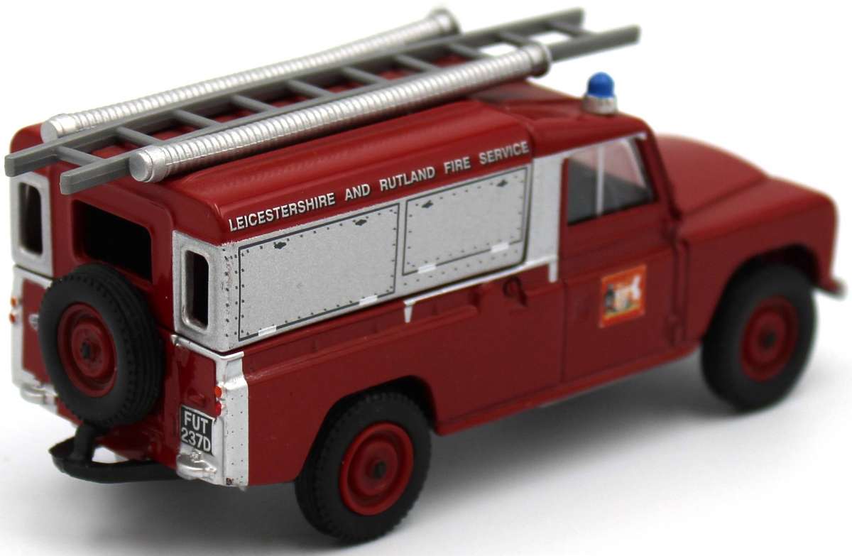 Corgi - 4x LIMITED EDITION FIRE SUPPORT LAND ROVERS - 07106, 07410, 07411, 07417