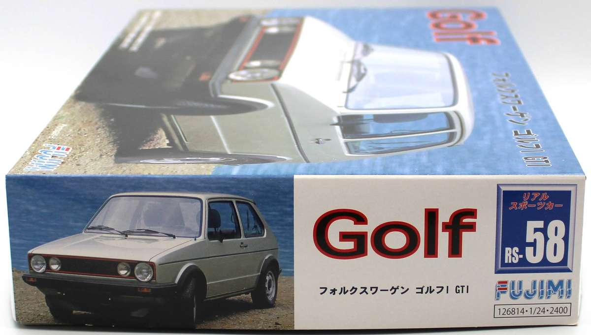 FUJIMI VOLKSWAGEN GOLF GTi MK1 - PLASTIC MODEL KIT 126814