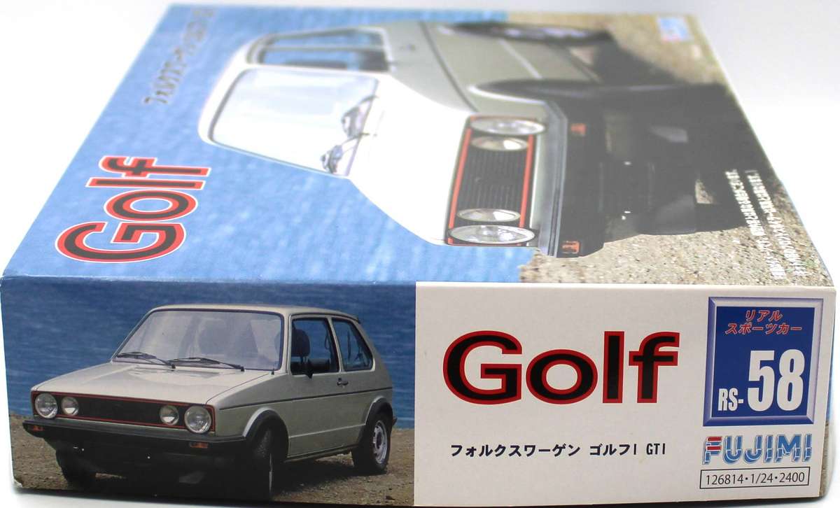 FUJIMI VOLKSWAGEN GOLF GTi MK1 - PLASTIC MODEL KIT 126814
