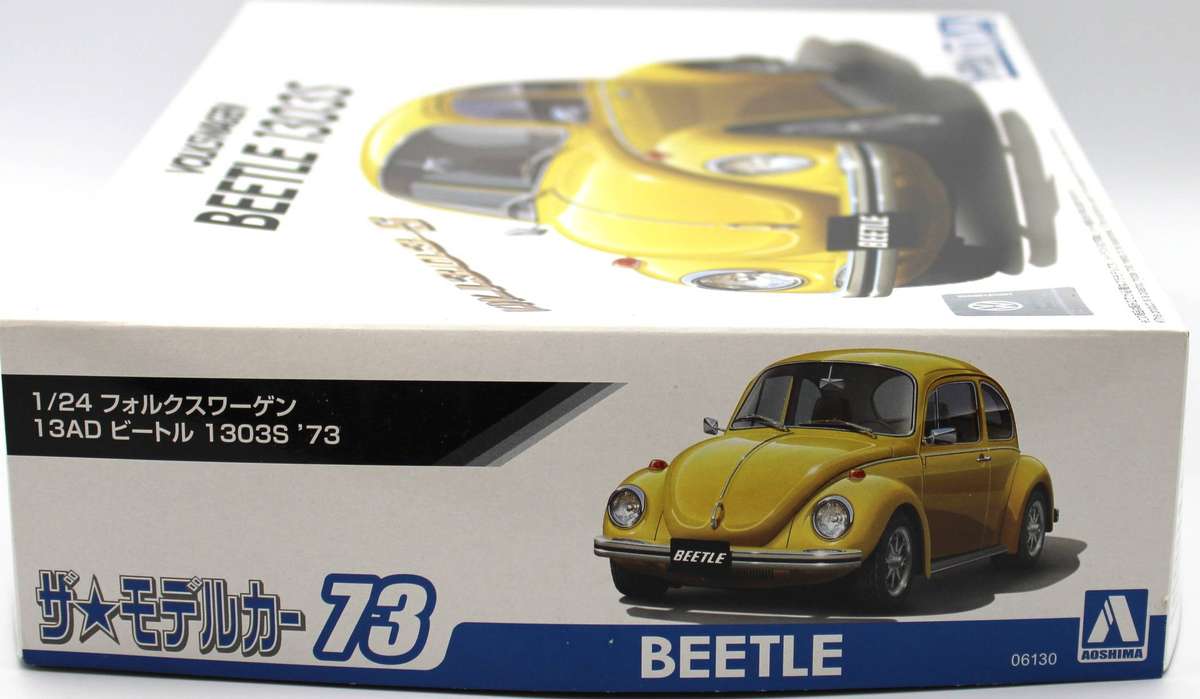 AOSHIMA - 1973 VW Beetle 1303S - VOLKSWAGEN MODEL KIT - 06130