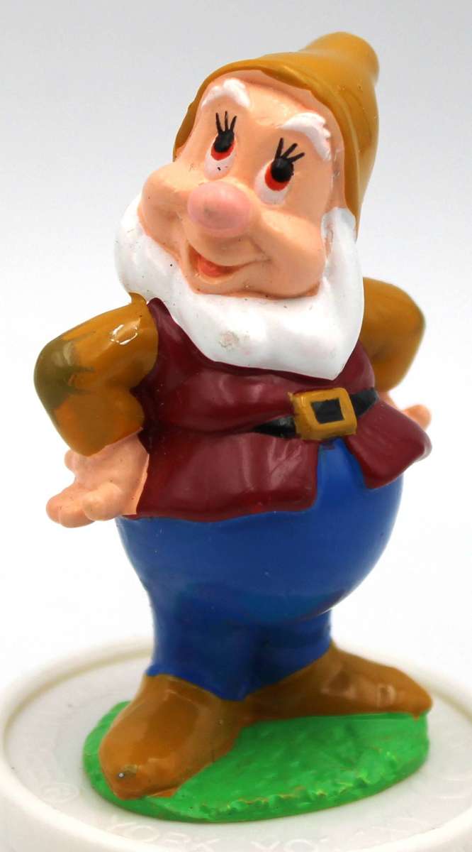 DISNEY MATTEL 1993 - SNOW WHITE & THE SEVEN DWARFS, Incl. MINNIE MOUSE