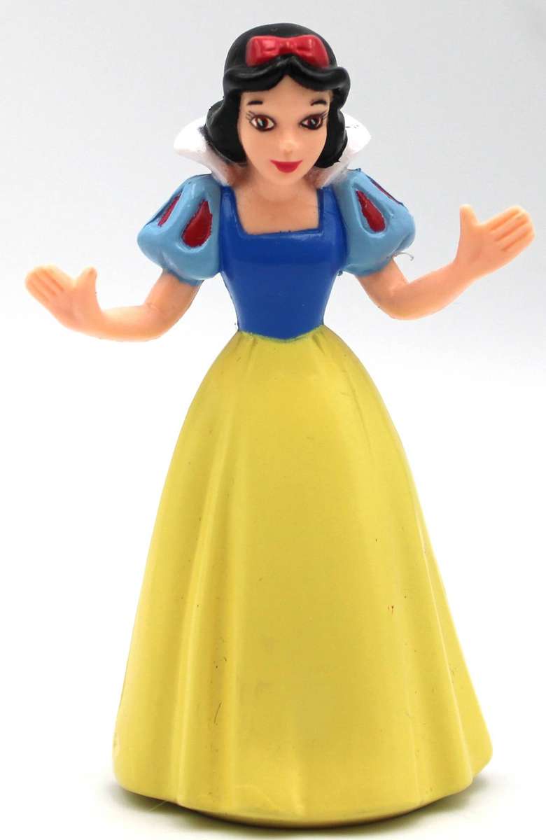 DISNEY MATTEL 1993 - SNOW WHITE & THE SEVEN DWARFS, Incl. MINNIE MOUSE