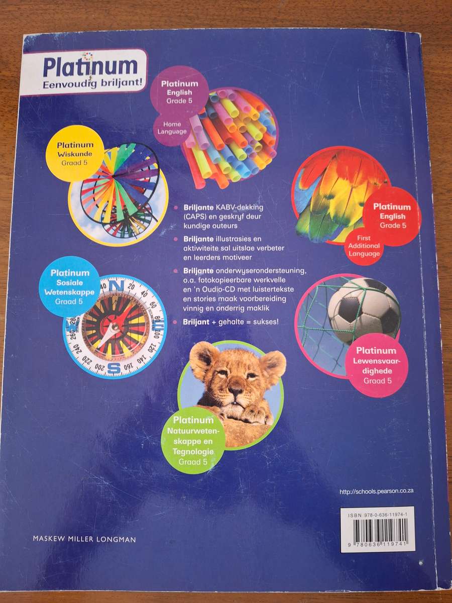 Platinum Afrikaans Huistaal Graad 5
