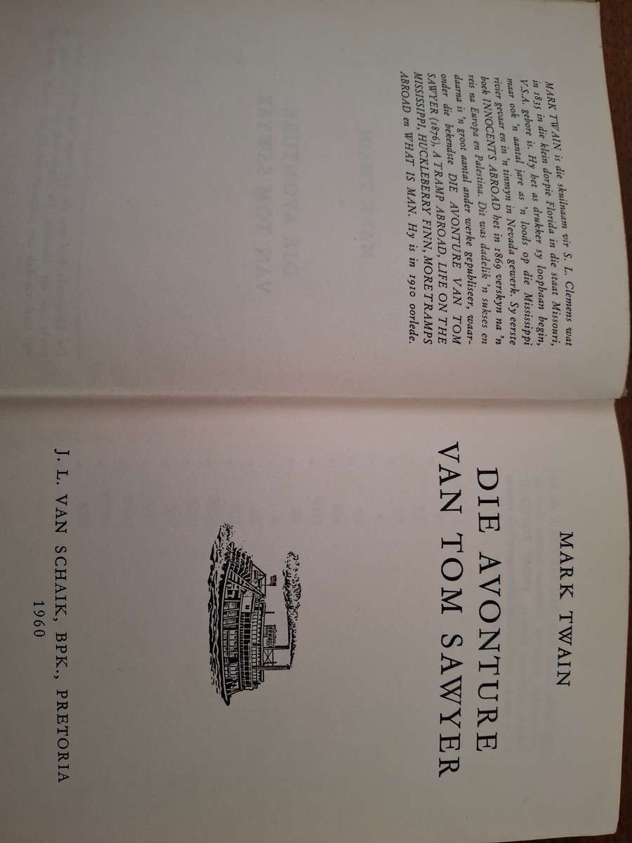 Die Avonture van Tom Sawyer - Mark Twain