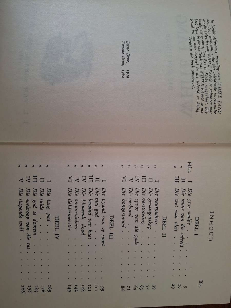 White Fang Die Wolfhond