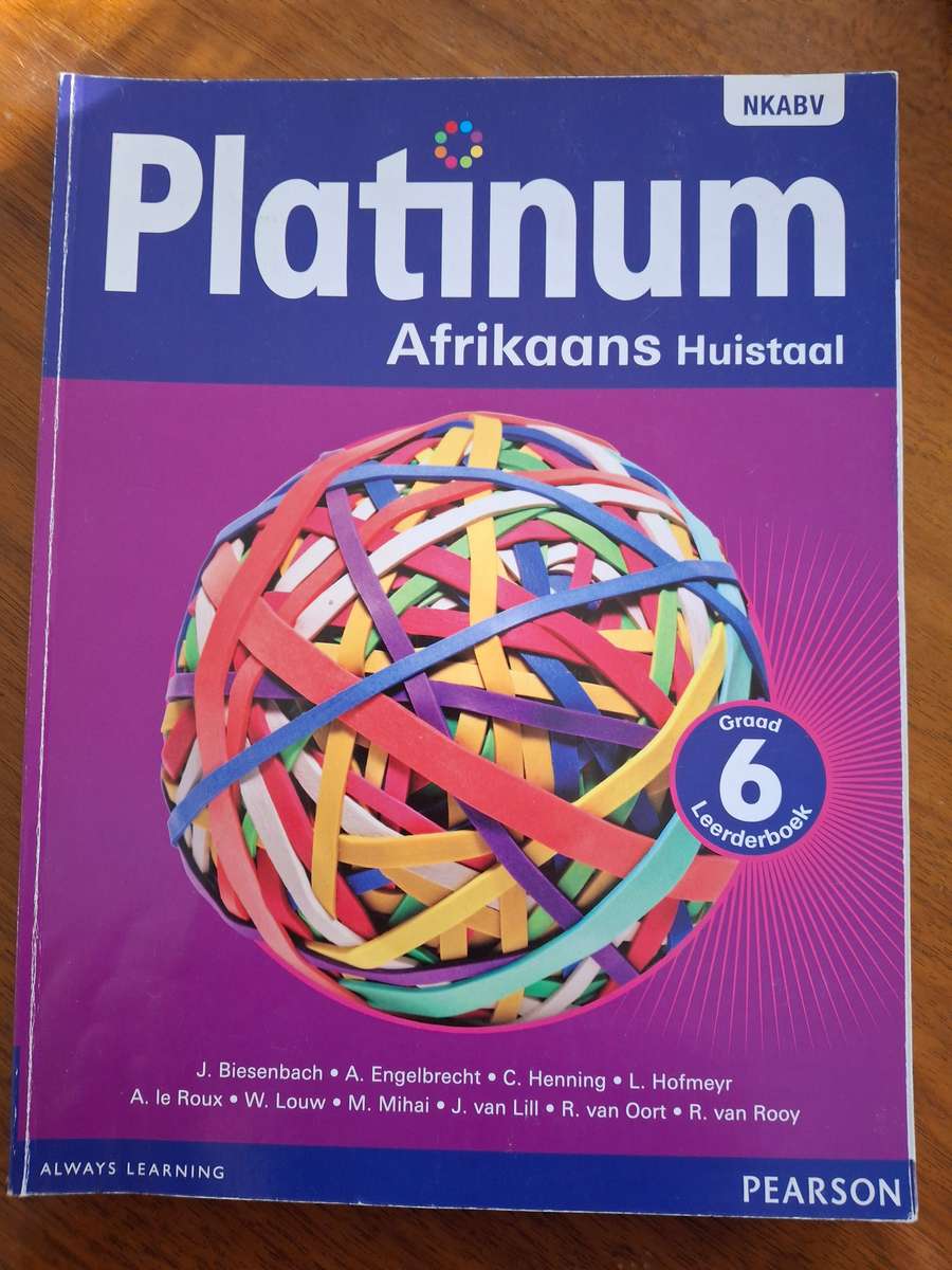 Platinum Afrikaans Huistaal Graad 6