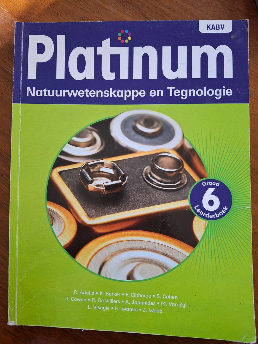 Platinum Natuurwetenskappe en Tegnologie Graad 6