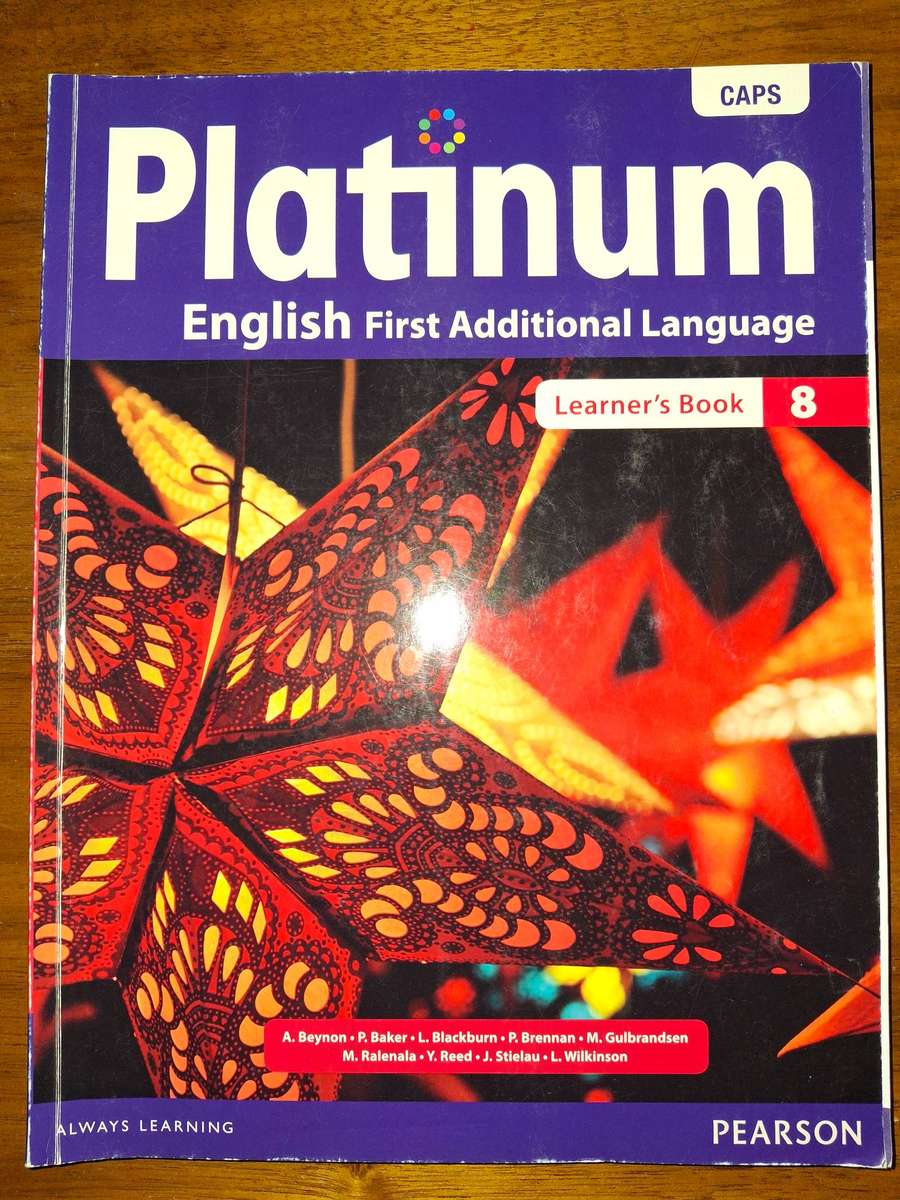 Platinum Grade 8 English First Additional Language