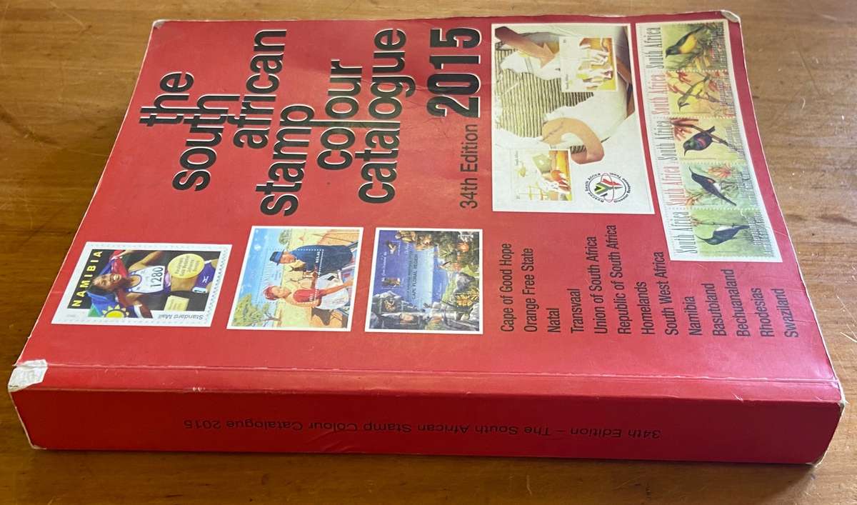 THE SOUTH AFRICAN STAMP COLOUR CATALOGUE 2015 34th EDITION SACC
