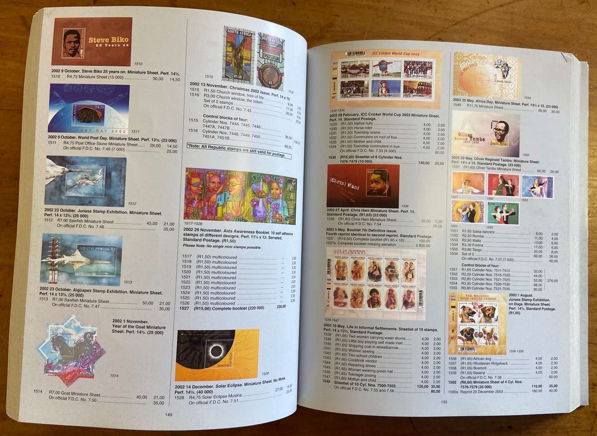 THE SOUTH AFRICAN STAMP COLOUR CATALOGUE 2015 34th EDITION SACC