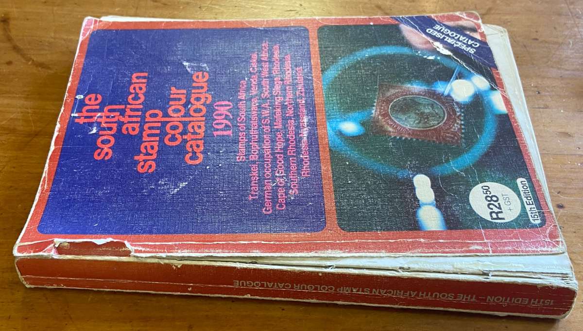THE SOUTH AFRICAN STAMP COLOUR CATALOGUE 1990 15th EDITION SACC