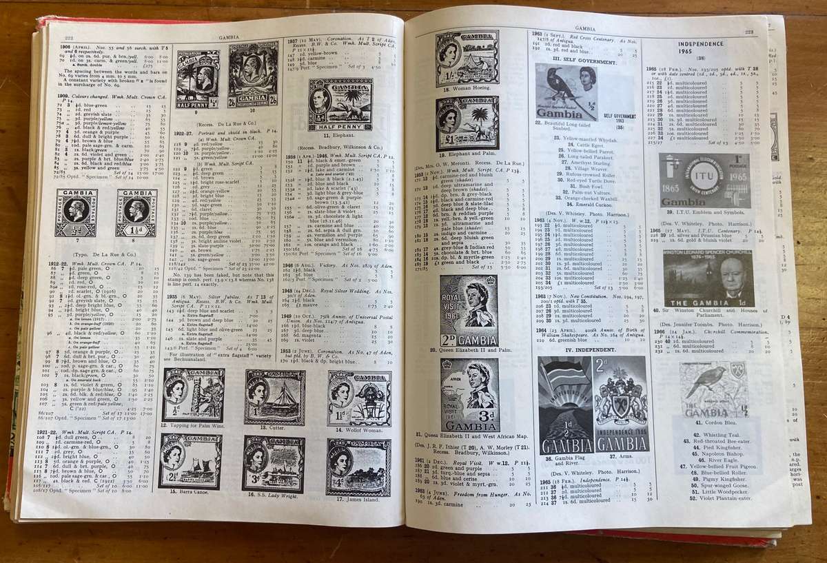 Stanley Gibbons British Commonwealth Stamp Catalogue 1971 - 694 pages