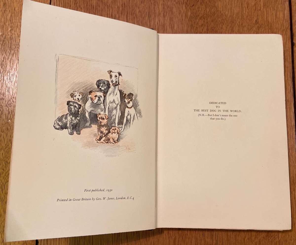 THAT DOG OF MINE - JOE WALKER - 1930 - 1st EDITION - ILLUSTRATED