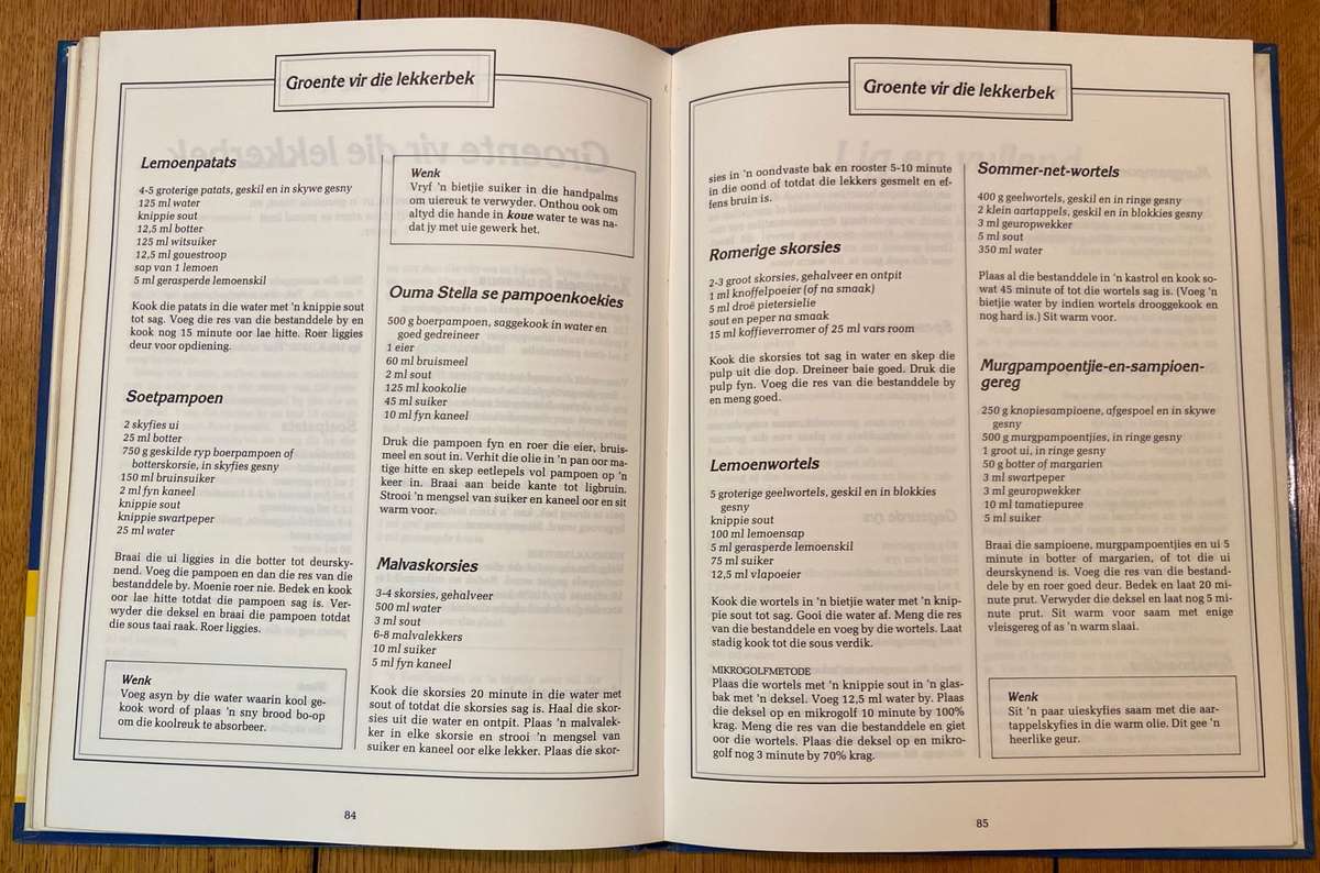 GESINSKOS - Christelle Erasmus en Eric Barnard - 'n Jaarplan-spaarplan - 1st Uitgawe 1993 - RESEPTE.