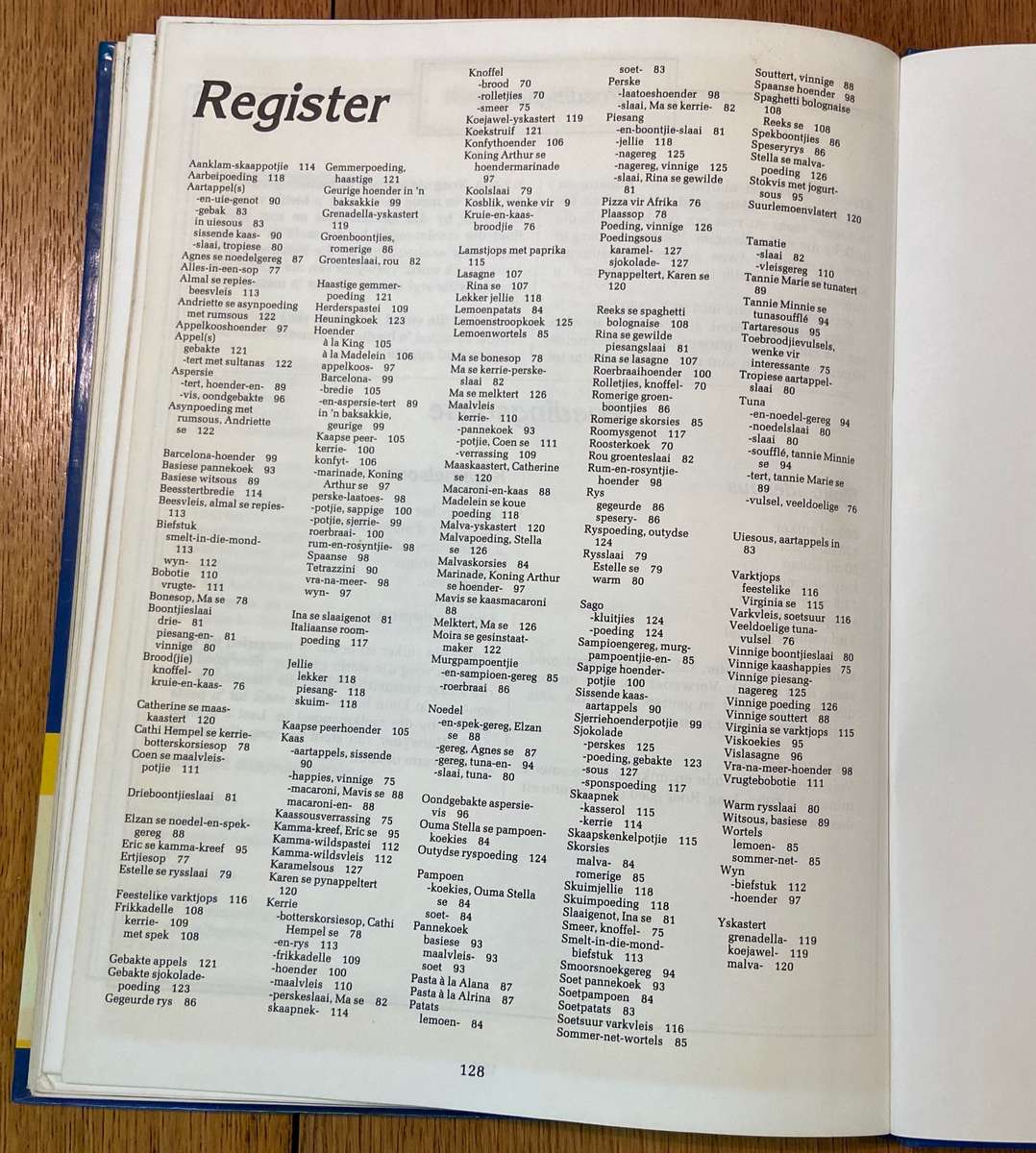 GESINSKOS - Christelle Erasmus en Eric Barnard - 'n Jaarplan-spaarplan - 1st Uitgawe 1993 - RESEPTE.