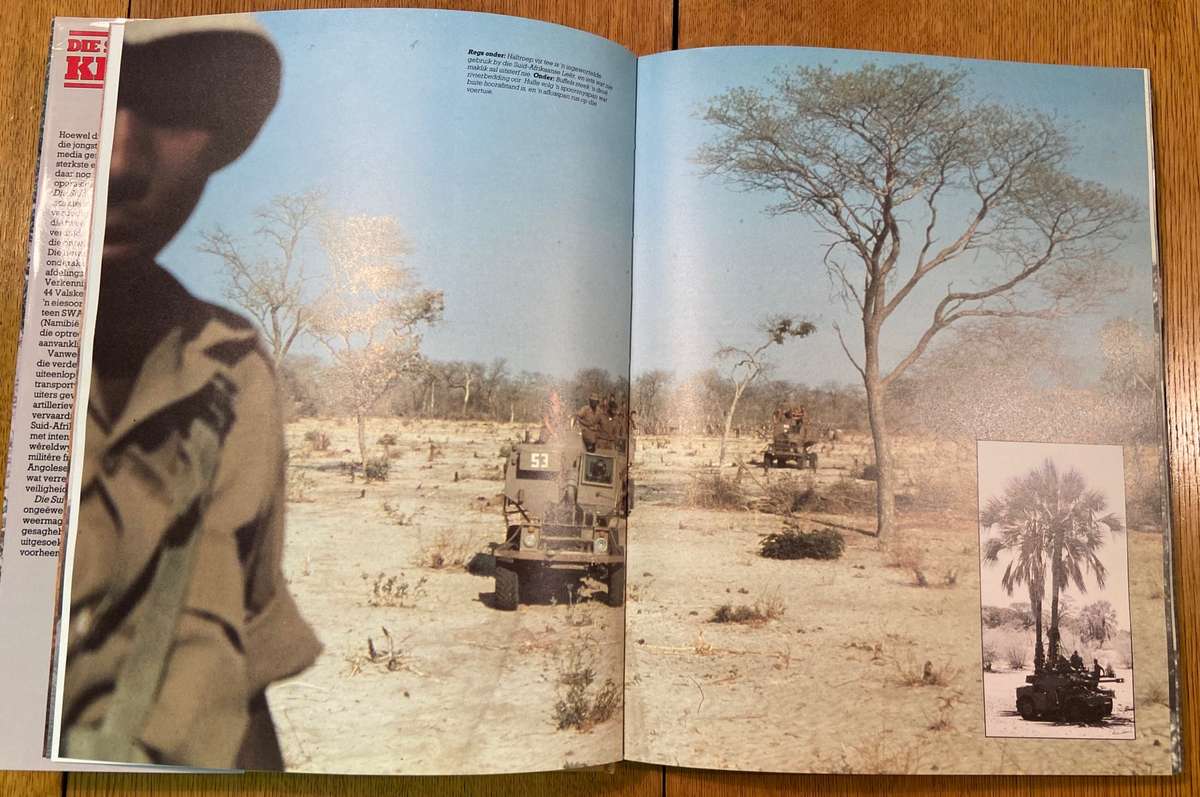 DIE SUID-AFRIKAANSE KRYGSMAG -1985 - (SOUTH AFRICAN WAR MACHINE) - BORDER WAR -Helmoed-Romer Heitman