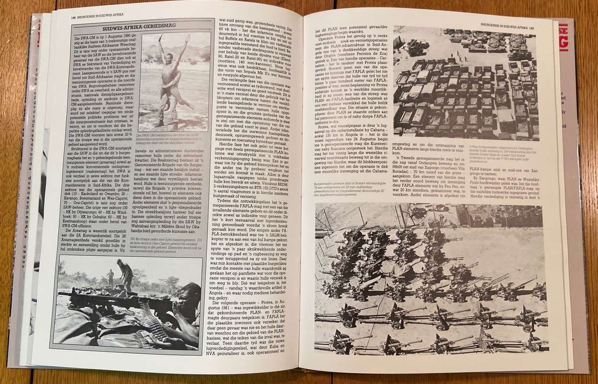 DIE SUID-AFRIKAANSE KRYGSMAG -1985 - (SOUTH AFRICAN WAR MACHINE) - BORDER WAR -Helmoed-Romer Heitman