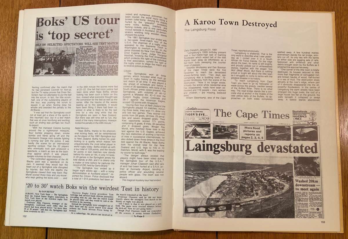 A Newspaper History of SOUTH AFRICA - VIC ALHADEFF - 1988 - 3rd Impression Verwoerd Transvaal.