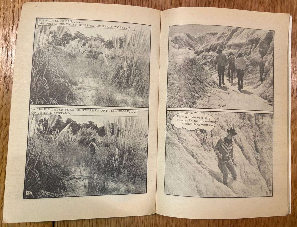 DIE SWERWER - KOS VIR DIE AASVOELS - NO. 16 - PHOTO COMIC STORY - FOTO VERHAAL