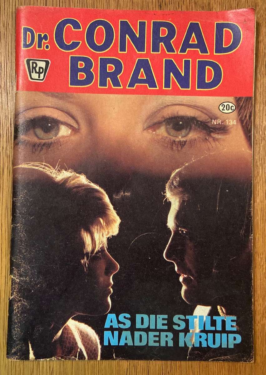 Dr. CONRAD BRAND - No. 134 - AS DIE STILTE NADER KRUIP - PHOTO COMIC STORY - FOTO VERHAAL