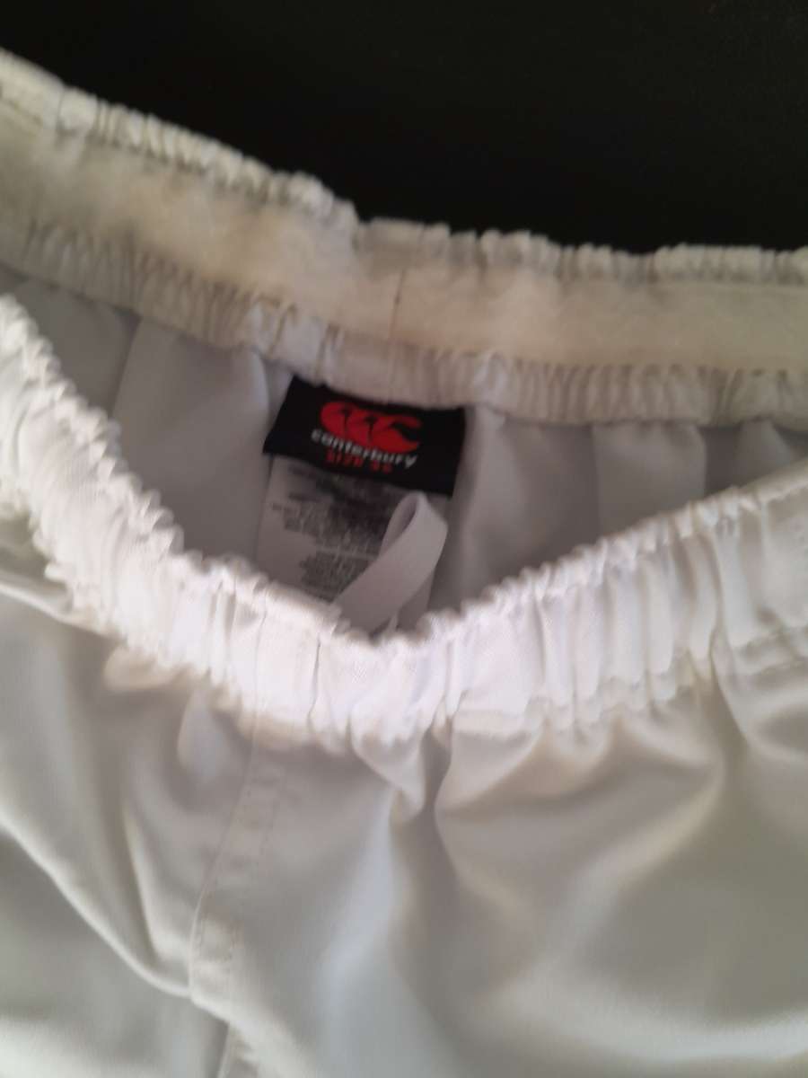 Springboks  Signed by Jean De Villiers Player Issue Cantebury Shorts