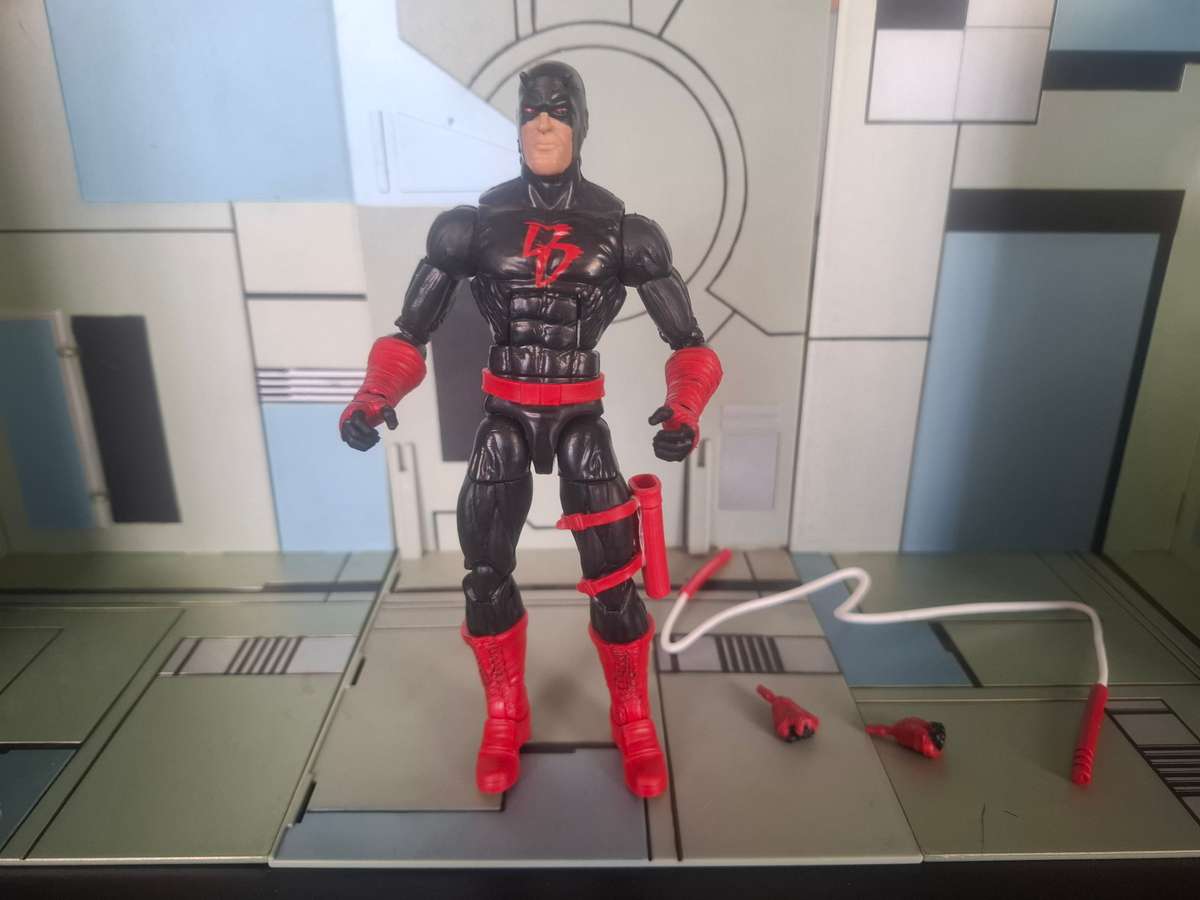 Marvel Legends Daredevil (Black Uniform Edition) Loose Action Figure With Accessories