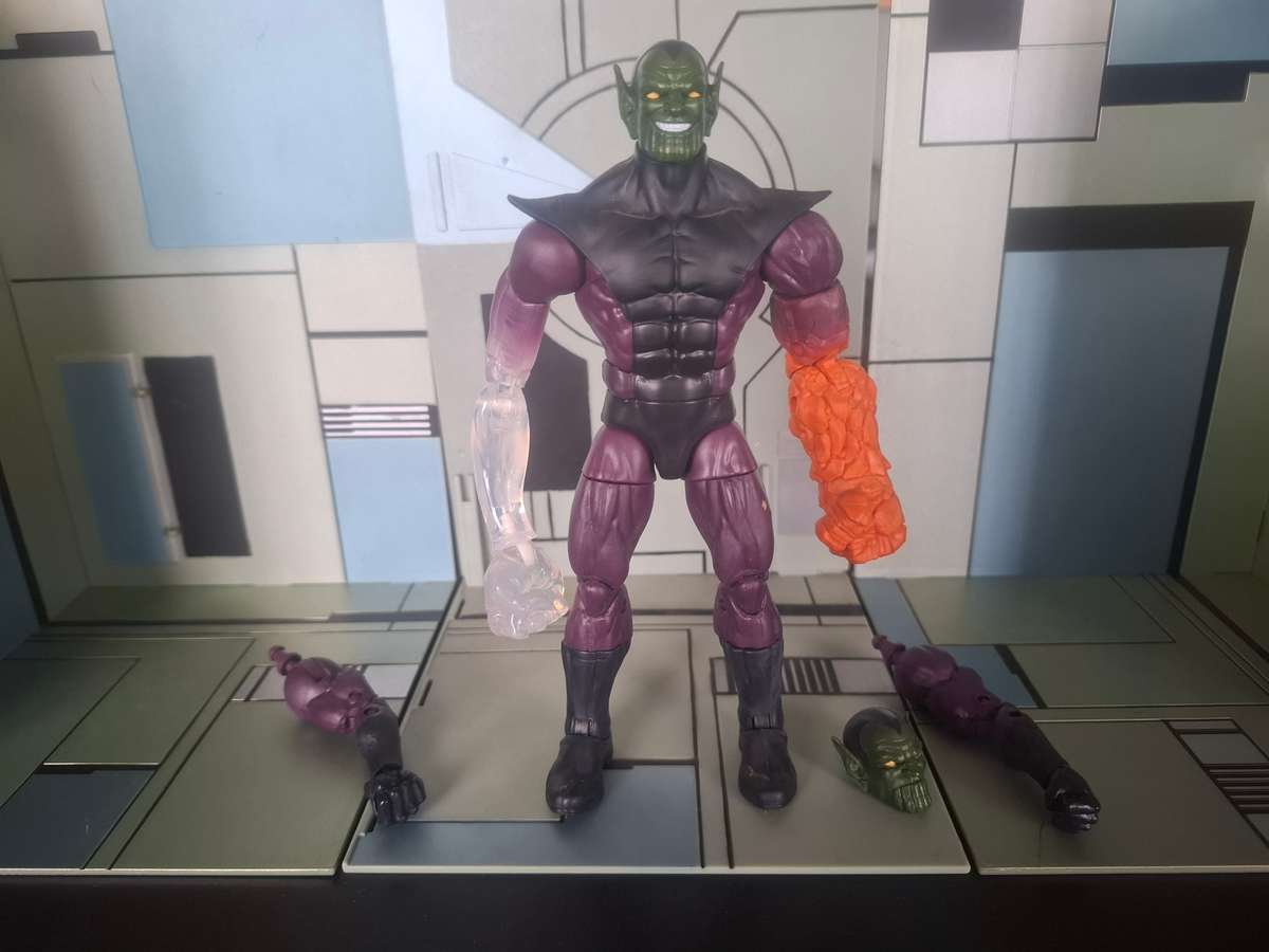 Marvel Legends Super Skrull - BAF Edition Loose Action Figure With Accessories