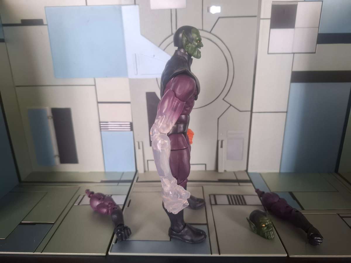 Marvel Legends Super Skrull - BAF Edition Loose Action Figure With Accessories