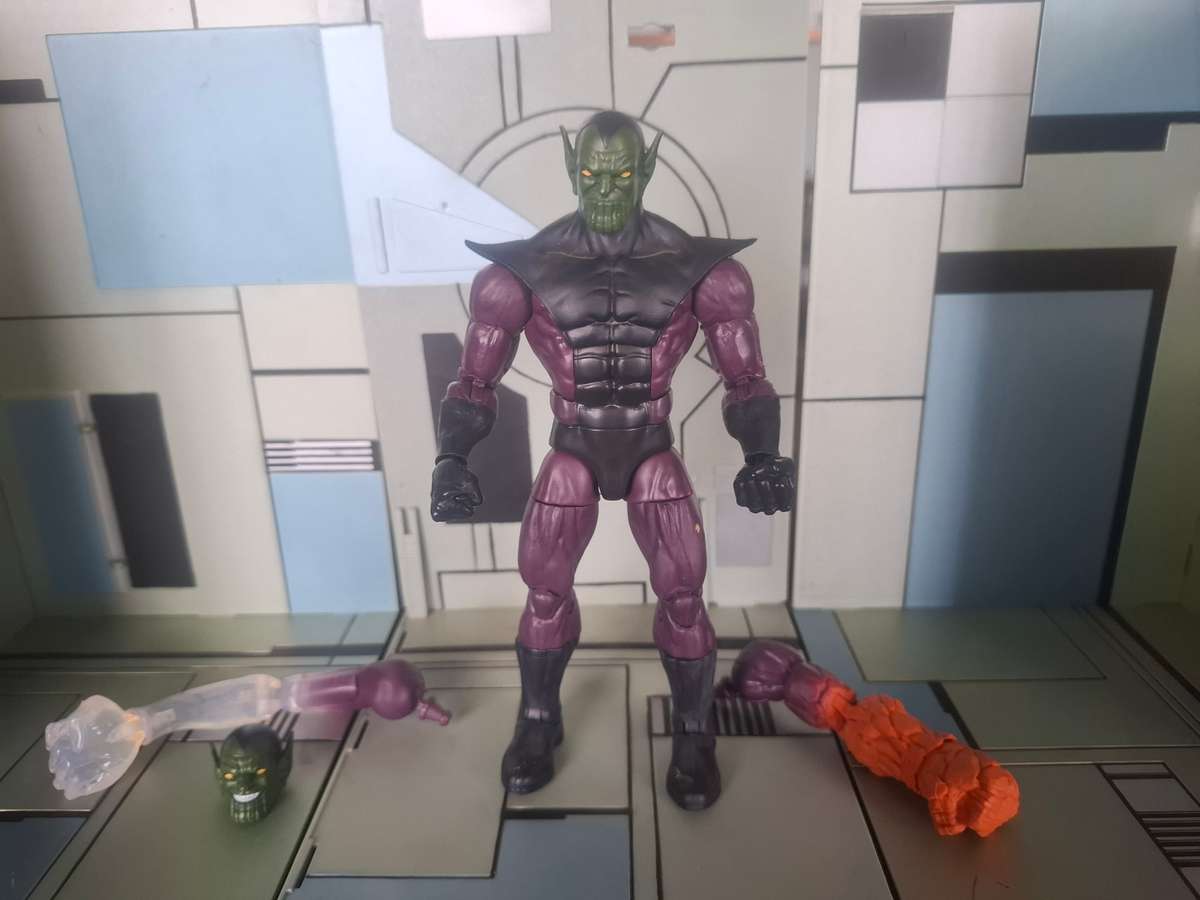 Marvel Legends Super Skrull - BAF Edition Loose Action Figure With Accessories