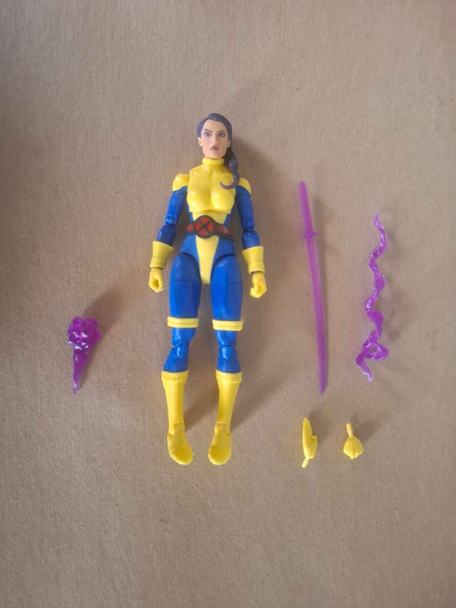 Marvel Legends Psylocke Loose Action Figure With Accessories