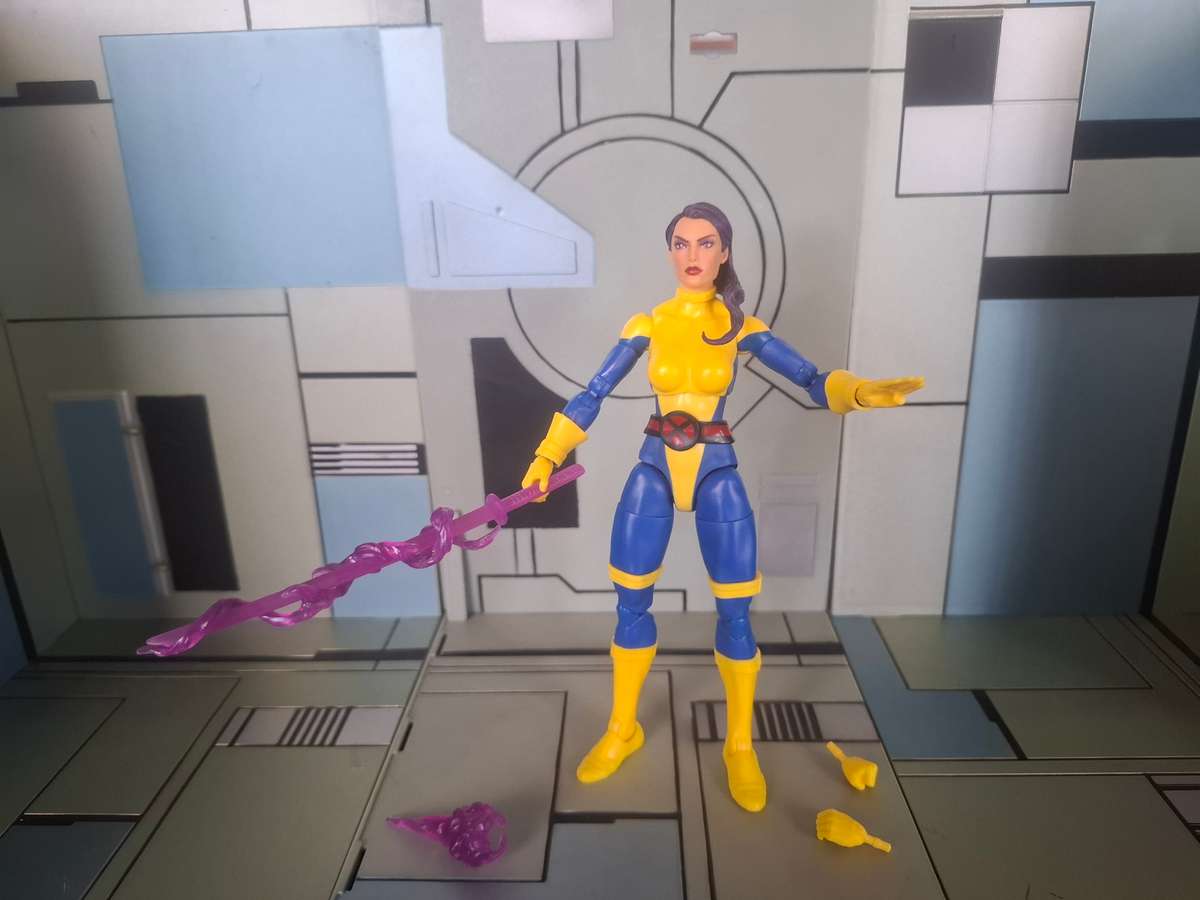Marvel Legends Psylocke Loose Action Figure With Accessories