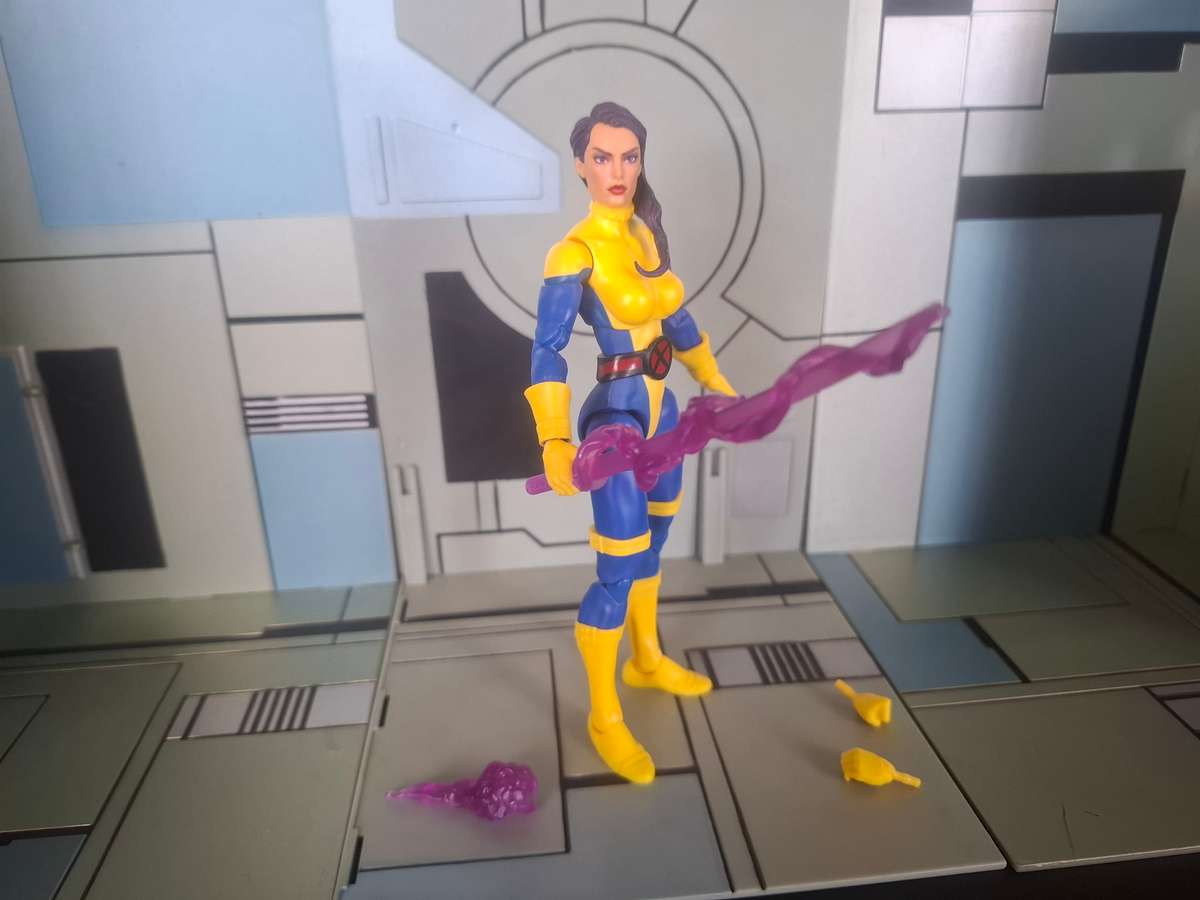 Marvel Legends Psylocke Loose Action Figure With Accessories