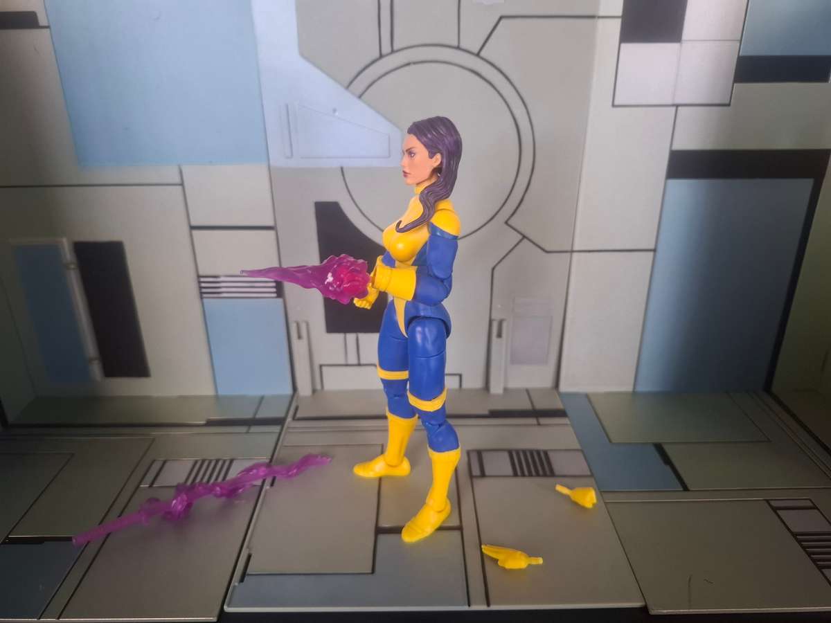 Marvel Legends Psylocke Loose Action Figure With Accessories