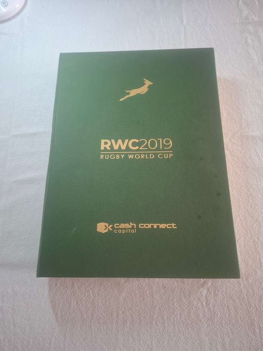 Springboks 2019 World Cup Champions Signed Player Issue Rugby Jersey Asics XL