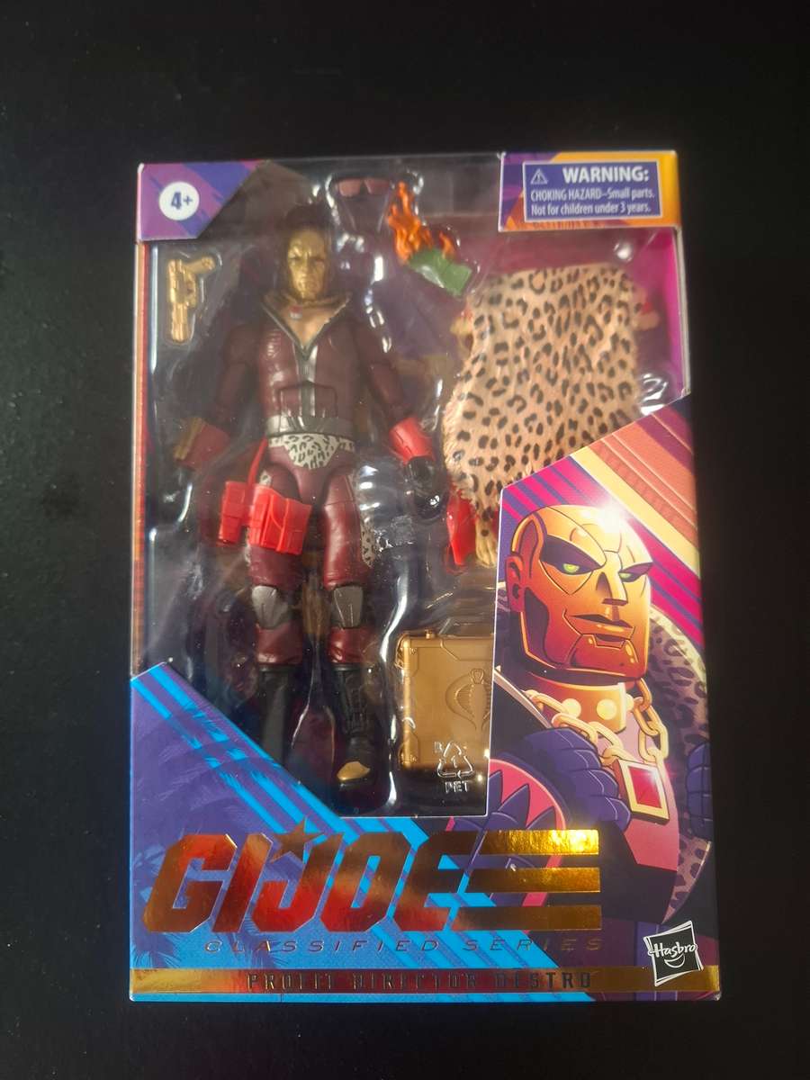 GI Joe Classified Profit Director Destro Mint on Card
