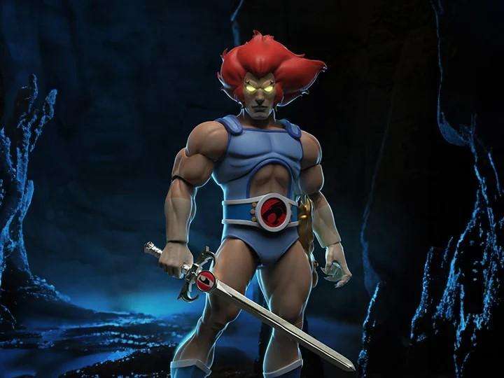 Thundercats Ultimates Lion-O (LED Eyes) Mint on Card Action Figure With Accesories