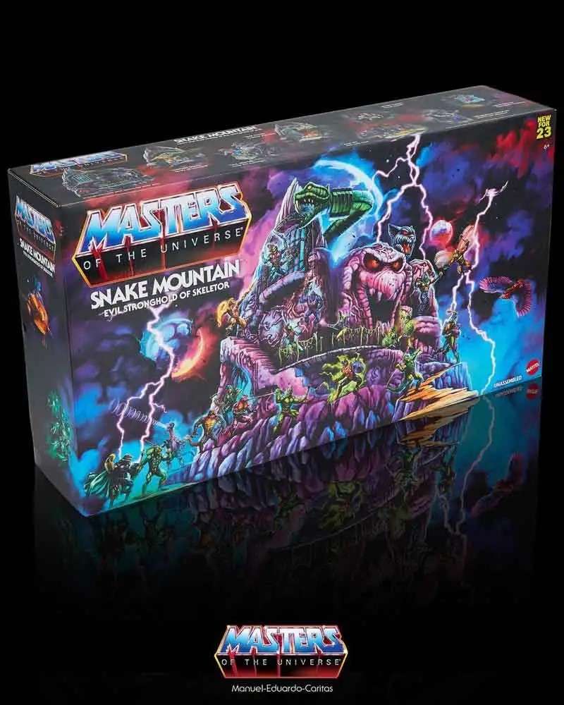 Masters of the Universe Origins Snake Mountain Playset Factory Sealed
