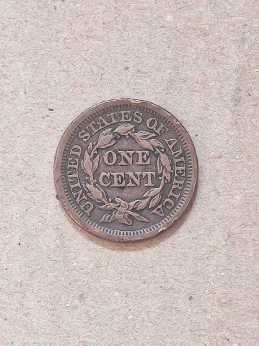 1847 USA ONE CENT