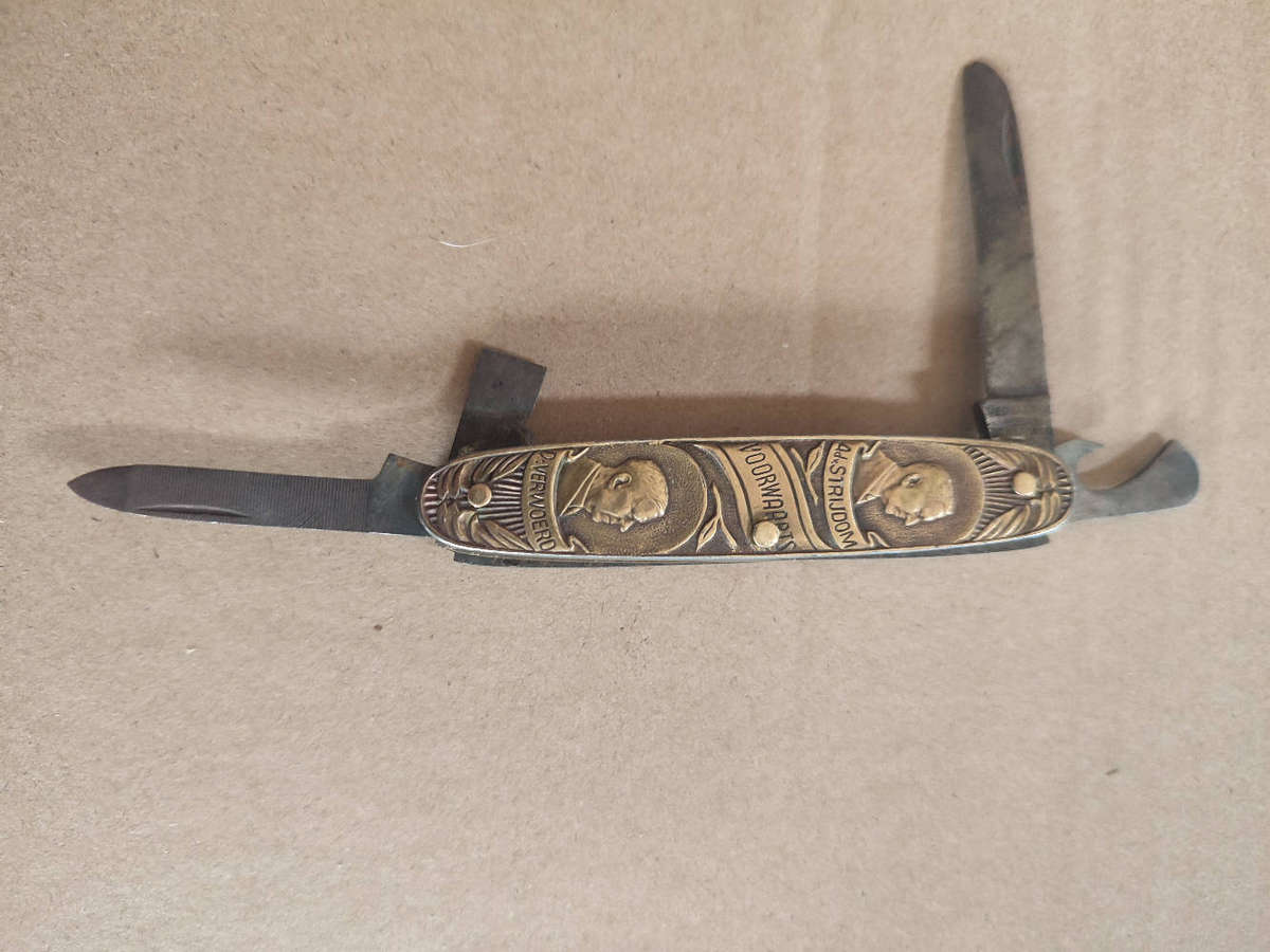 Malan Hertzog Strijdom Verwoerd Pocket Knife