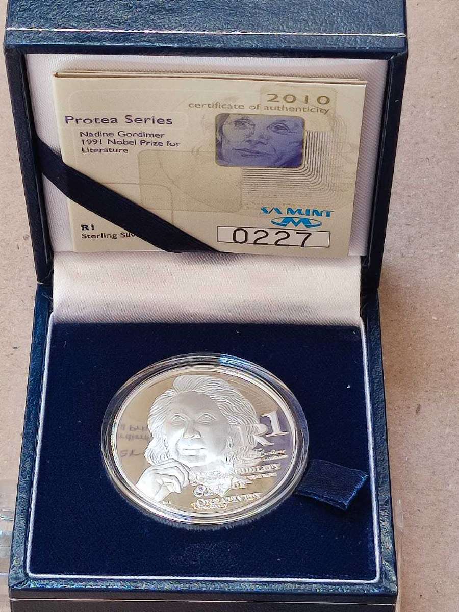 2010 NADINE GORDIMER SILVER  R1