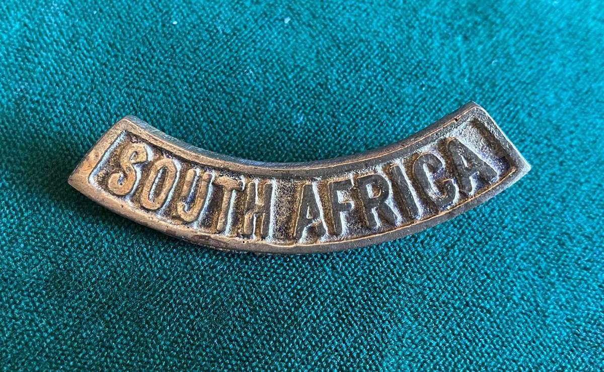 SOUTH AFRICA TITLE MADE IN EGYPT-WW2-ONE LUG