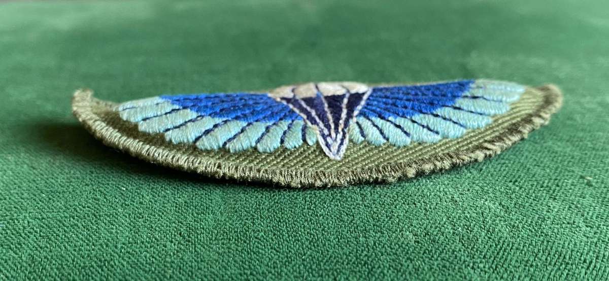 RHODESIA SAS PARCHUTE WING FOR CAMOUFLAGE UNIFORMS 1960'S-1980-PADDED