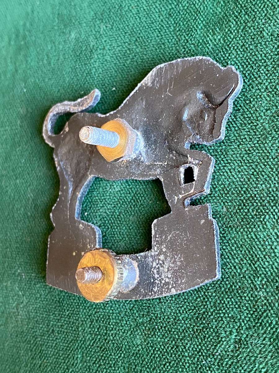 SA ARMY COLLEGE,GREY METAL CAP BADGE-APPROVED IN 1987- 2X SCREW LUGS