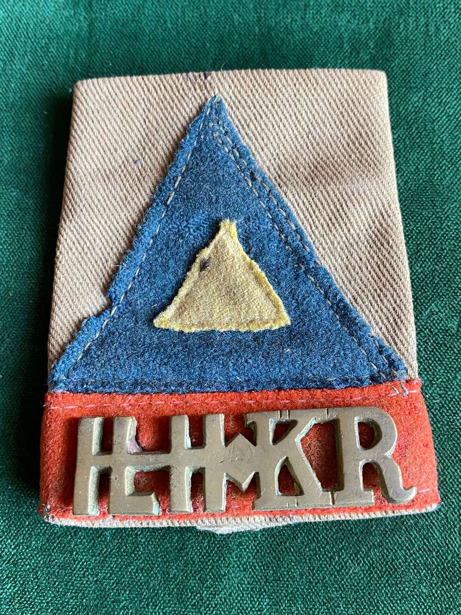 IMPERIAL LIGHT HORSE/KIMBERLEY REGIMENT(COMBAT UNIT) RANK SLIP ON-WORN 1944-45