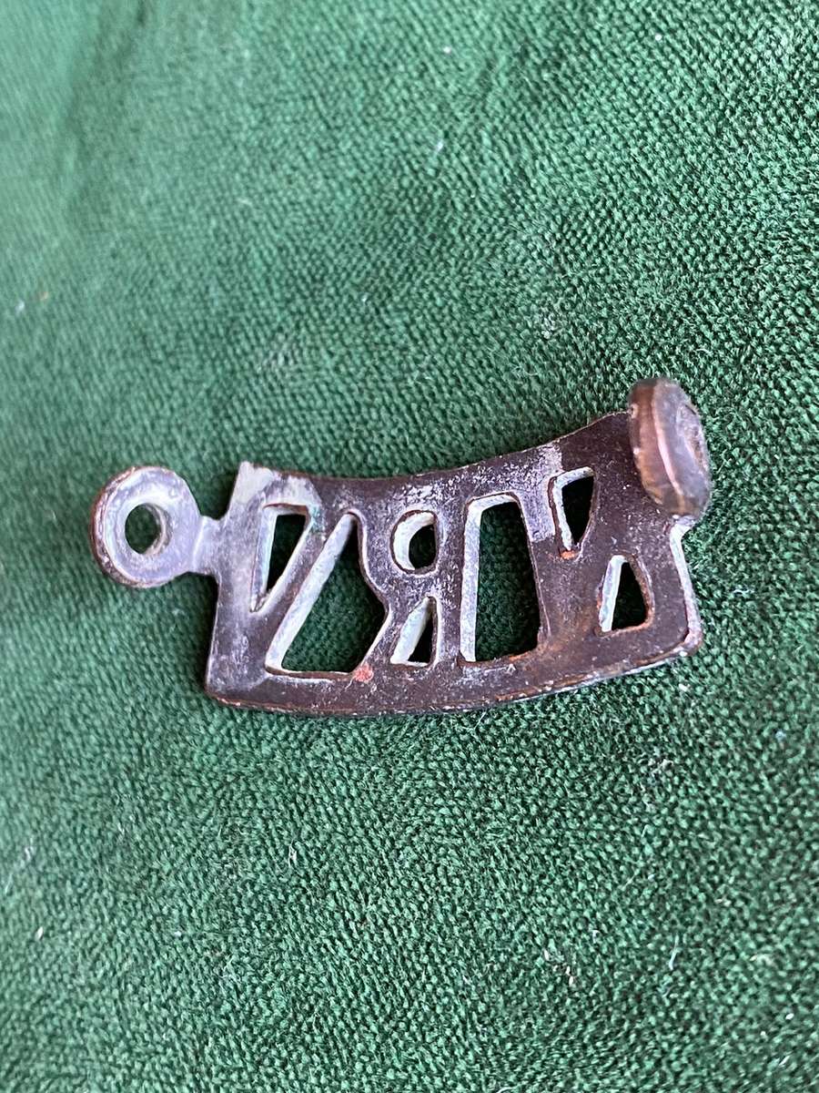 NATIONAL RESERVE VOLUNTEERS TITLE-WORN WW2- 2 LUGS